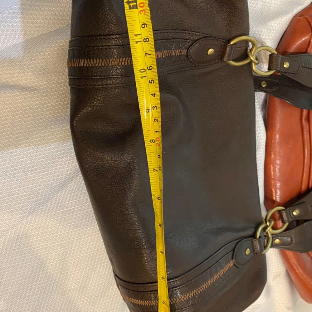 Sigrid Olsen Brown Leather Handbag - image 5